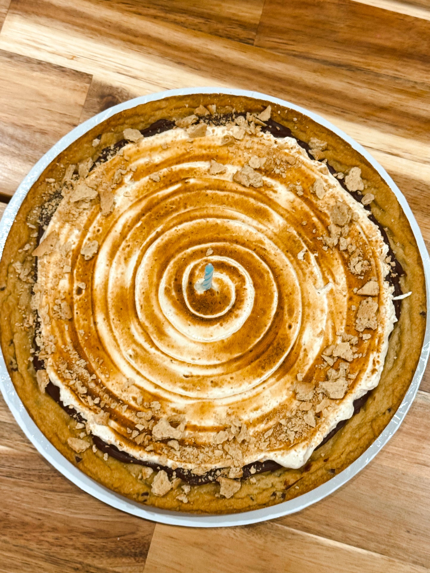 S’mores Cookie Cake