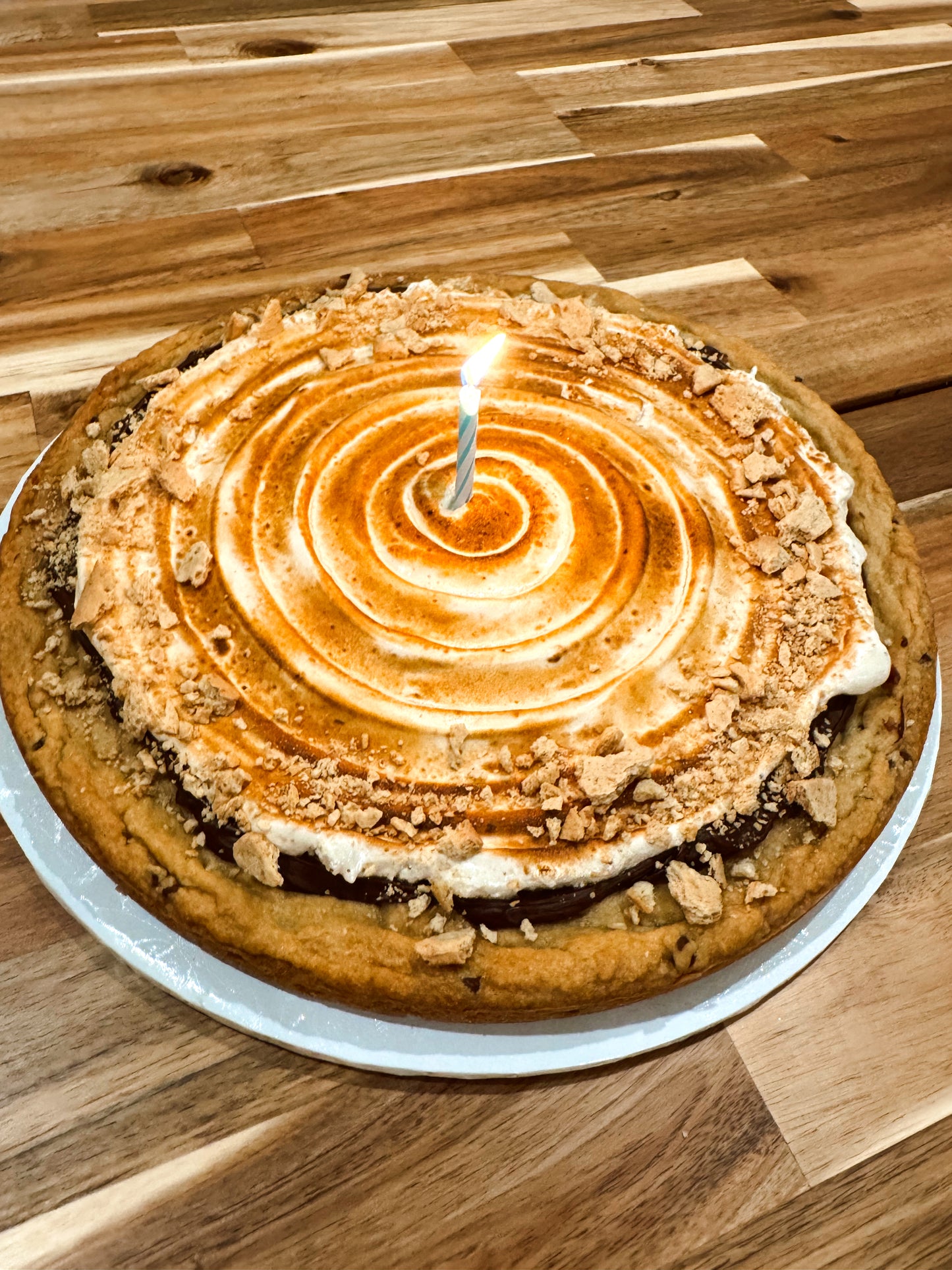 S’mores Cookie Cake