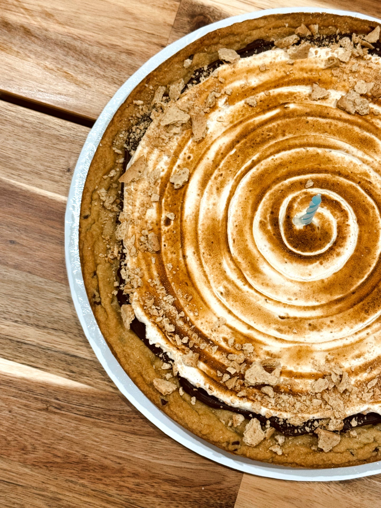 S’mores Cookie Cake